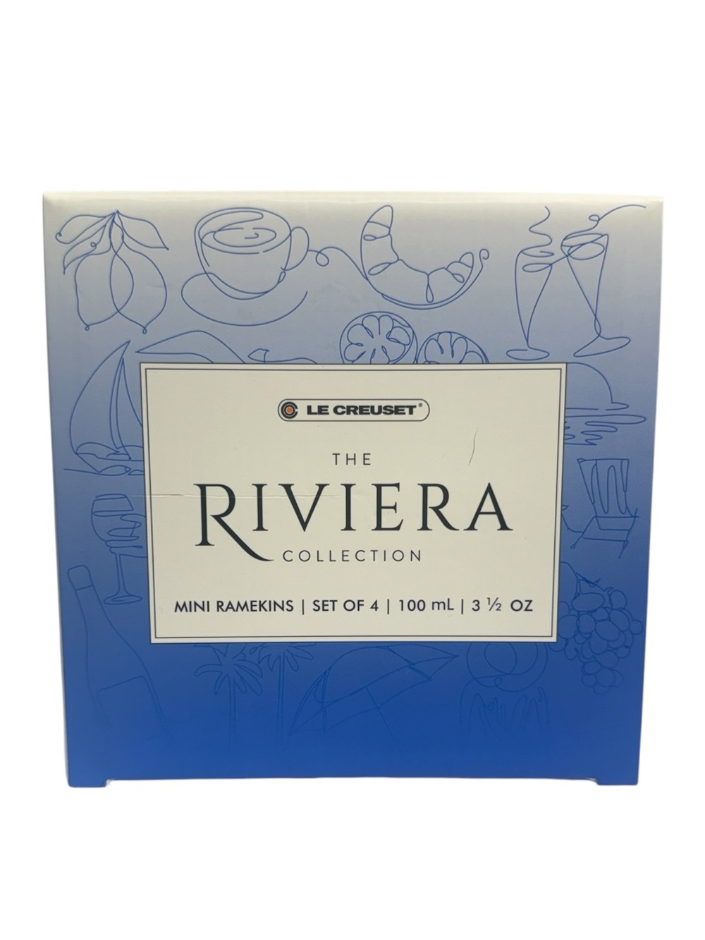 Le Creuset The Riviera Collection Mini Ramekins NIB - Picture 6 of 8